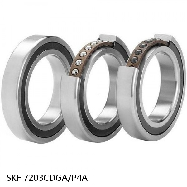 7203CDGA/P4A SKF Super Precision,Super Precision Bearings,Super Precision Angular Contact,7200 Series,15 Degree Contact Angle