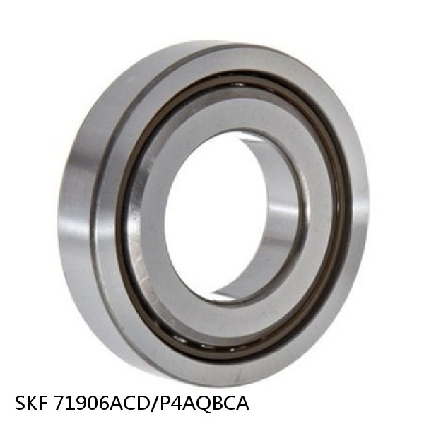 71906ACD/P4AQBCA SKF Super Precision,Super Precision Bearings,Super Precision Angular Contact,71900 Series,25 Degree Contact Angle